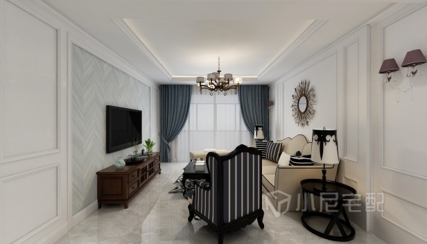 90㎡/三室一廳一衛(wèi)/現(xiàn)代