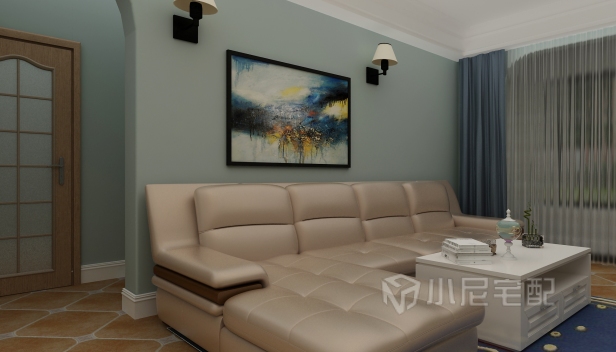 90㎡/兩室一廳一衛(wèi)/簡(jiǎn)約