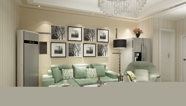 81㎡/兩室一廳一衛(wèi)/簡(jiǎn)約