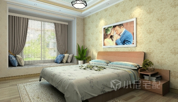 120㎡/兩室兩廳一衛(wèi)/簡約