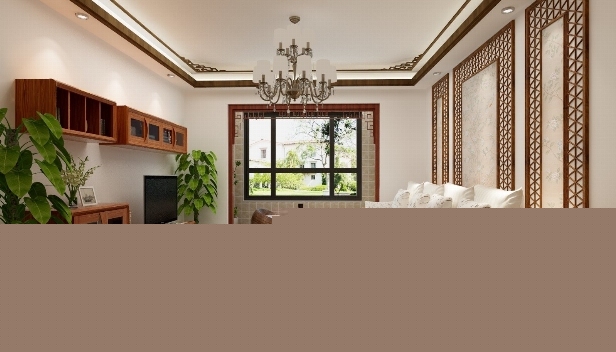 98㎡/兩室兩廳一衛(wèi)/中式