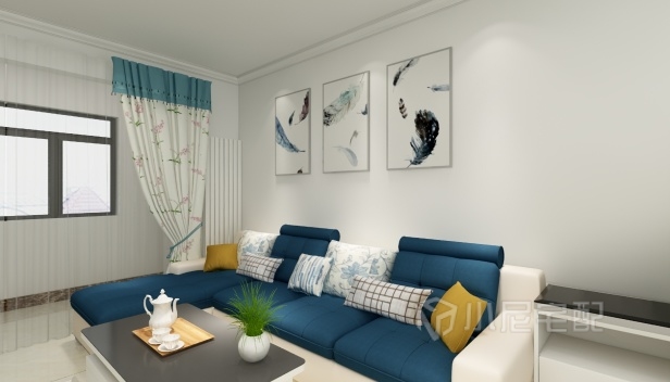 120㎡/三室一廳一衛(wèi)/簡(jiǎn)約