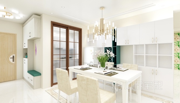 141㎡/三室兩廳兩衛(wèi)/現(xiàn)代