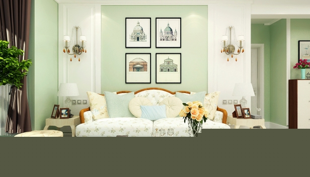 130㎡/三室兩廳一衛(wèi)/田園