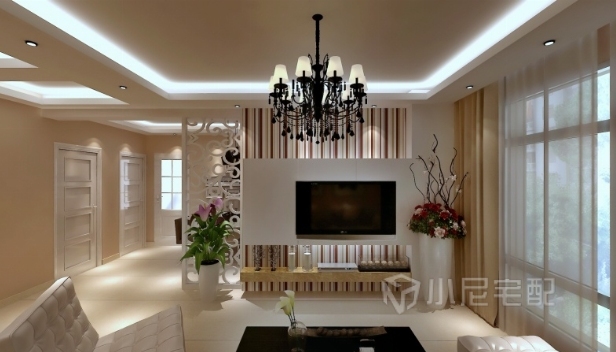 85㎡/兩室兩廳一衛(wèi)/簡約