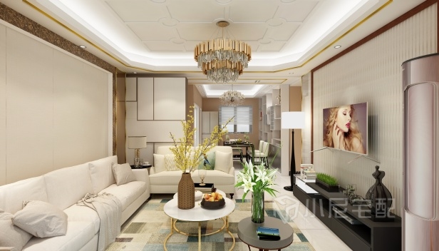 116㎡/三室兩廳兩衛(wèi)/混搭