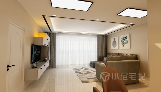 130㎡/三室一廳兩衛(wèi)/簡(jiǎn)約