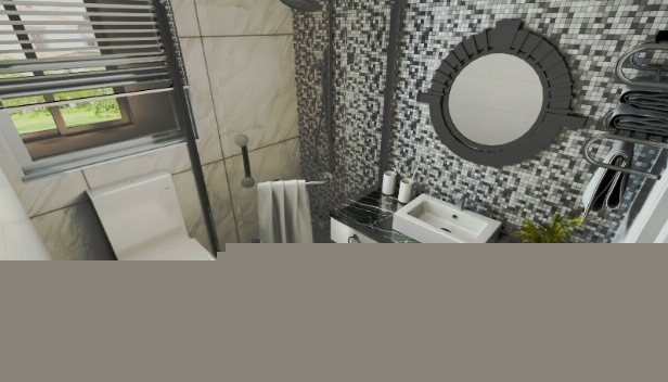 90.78㎡/三室一廳兩衛(wèi)/混搭