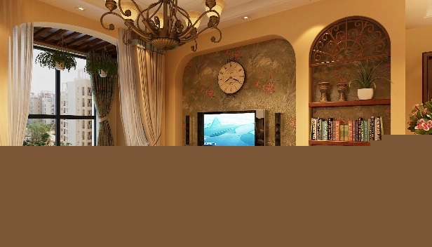 89㎡/兩室兩廳一衛(wèi)/美式