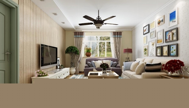 108㎡/三室兩廳一衛(wèi)/田園