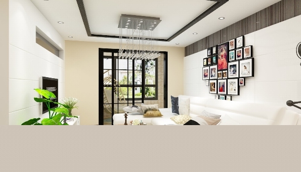 96㎡/兩室兩廳一衛(wèi)/現(xiàn)代