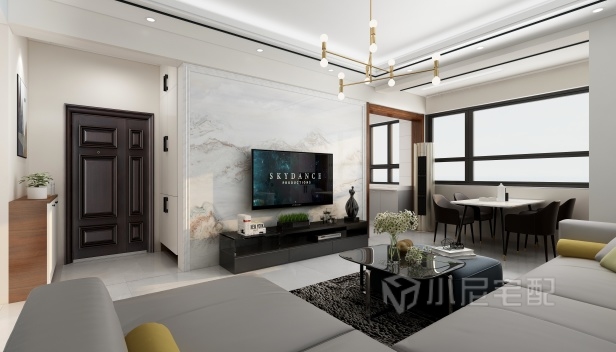 150㎡/兩室兩廳兩衛(wèi)/簡(jiǎn)約