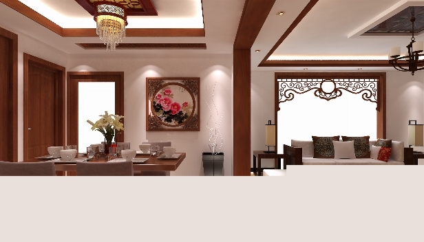 130㎡/三室兩廳一衛(wèi)/中式