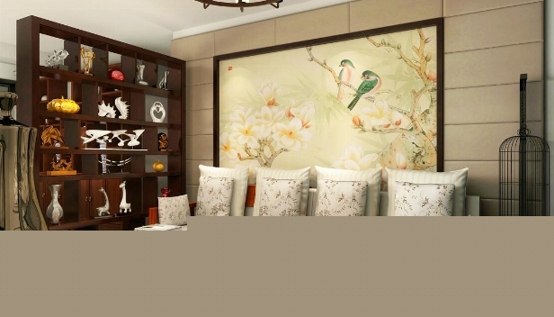 107㎡/三室一廳一衛(wèi)/中式