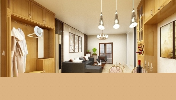 122㎡/三室兩廳一衛(wèi)/美式