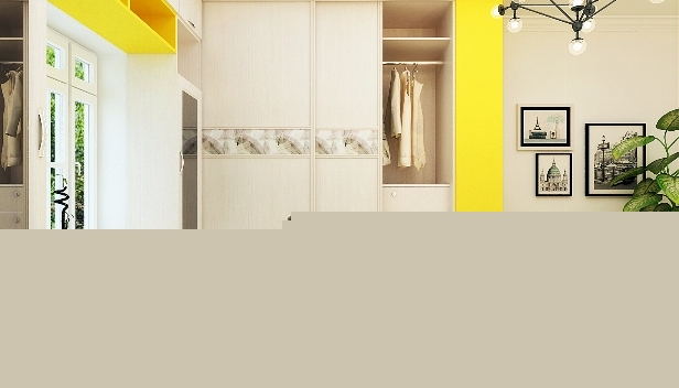 106㎡/三室兩廳兩衛(wèi)/簡約