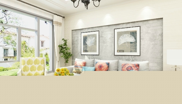 80㎡/兩室一廳一衛(wèi)/簡(jiǎn)約