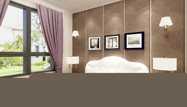 100㎡/兩室一廳一衛(wèi)/歐式