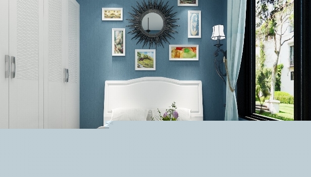 50㎡/一室一廳一衛(wèi)/美式