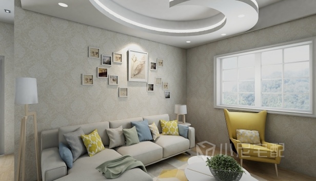 120㎡/三室兩廳兩衛(wèi)/現(xiàn)代