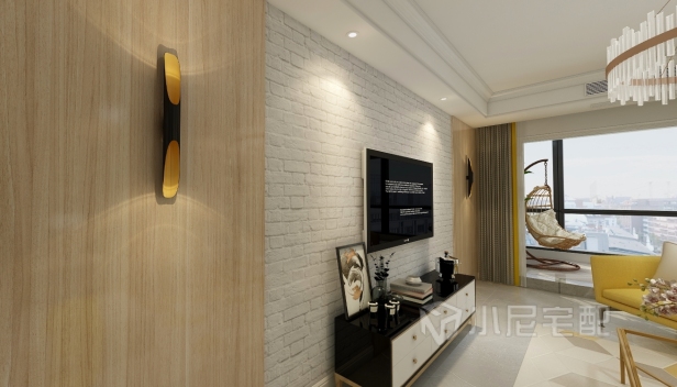 136㎡/三室兩廳兩衛(wèi)/簡約